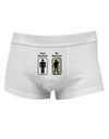 Your Husband My Husband Mens Cotton Trunk Underwear-Men's Trunk Underwear-NDS Wear-White-Small-Davson Sales