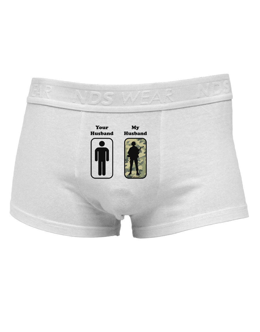 Your Husband My Husband Mens Cotton Trunk Underwear-Men's Trunk Underwear-NDS Wear-White-Small-Davson Sales