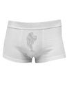 Single Left Angel Wing Design - CouplesMens Cotton Trunk Underwear