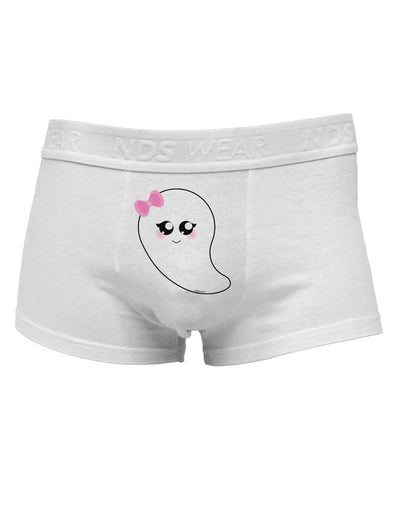 Cute Girl Ghost Halloween Mens Cotton Trunk Underwear-Men's Trunk Underwear-TooLoud-White-Small-Davson Sales