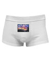 Colorado Rainbow Sunset Mens Cotton Trunk Underwear-Men's Trunk Underwear-NDS Wear-White-Small-Davson Sales