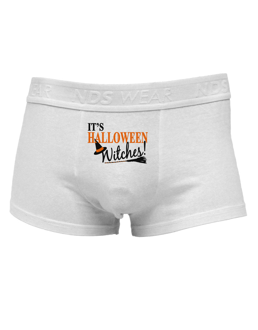 It's Halloween Witches Hat Mens Cotton Trunk Underwear-Men's Trunk Underwear-NDS Wear-White-Small-Davson Sales