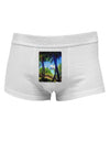 TooLoud Tropical Skyline Mens Cotton Trunk Underwear-Men's Trunk Underwear-NDS Wear-White-Small-Davson Sales