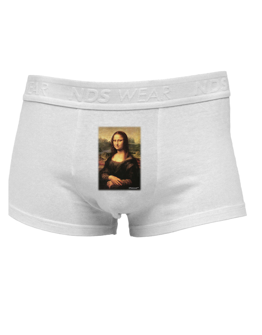 Mona Painting Mens Cotton Trunk Underwear-Men's Trunk Underwear-NDS Wear-White-Small-Davson Sales