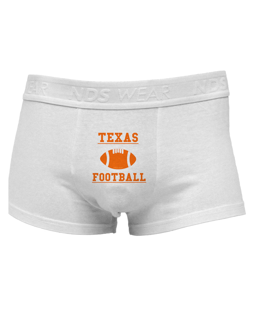 Texas Football Mens Cotton Trunk Underwear by TooLoud-Men's Trunk Underwear-NDS Wear-White-Small-Davson Sales