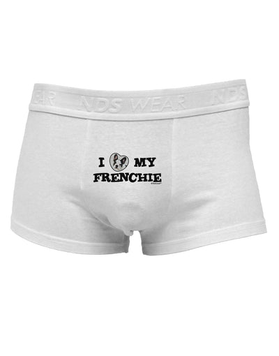 I Heart My FrenchieMens Cotton Trunk Underwear by TooLoud-Men's Trunk Underwear-TooLoud-White-Small-Davson Sales