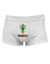 Fiesta Cactus Text Mens Cotton Trunk Underwear-Men's Trunk Underwear-NDS Wear-White-Small-Davson Sales