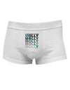 Find Molly Blue Mens Cotton Trunk Underwear-Men's Trunk Underwear-NDS Wear-White-Small-Davson Sales