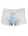 Suns Out Guns Out - Blue Mens Cotton Trunk Underwear-Men's Trunk Underwear-NDS Wear-White-Small-Davson Sales