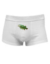 Big Bass Fish Mens Cotton Trunk Underwear-Men's Trunk Underwear-NDS Wear-White-Small-Davson Sales