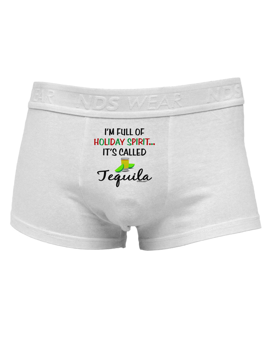 Holiday Spirit - Tequila Mens Cotton Trunk Underwear-Men's Trunk Underwear-NDS Wear-White-Small-Davson Sales