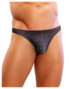 Men's Denim-Look Pouch Thong Underwear-NDS Wear-Blue Denim-Small-Davson Sales