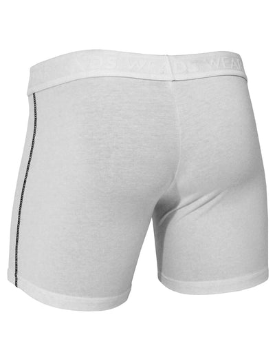 Mens Cotton Stretch Pouch Boxer Briefs Underwear-Boxer Briefs-NDS Wear-White-Small-Davson Sales