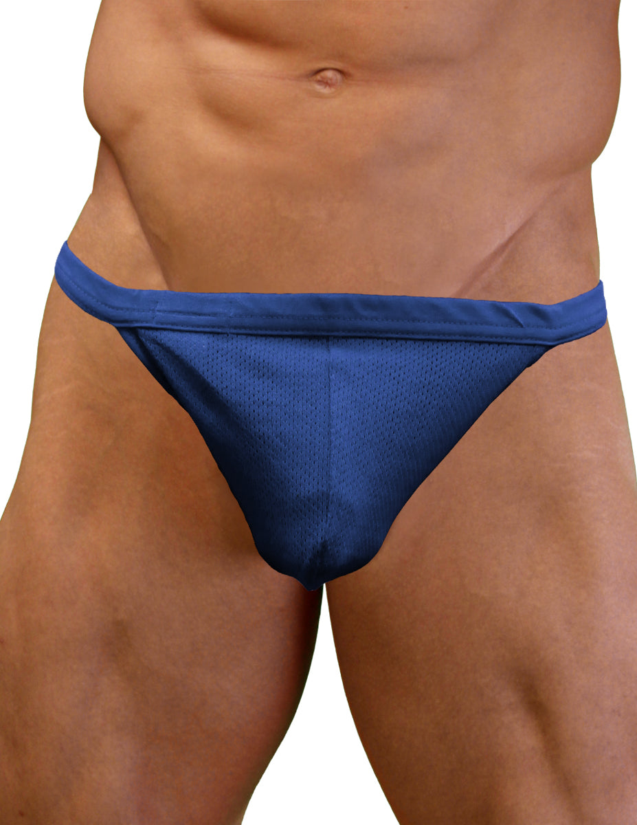 NDS Wear Mens Cotton Mesh Gstring-NDS Wear-Royal-Blue-Small-Davson Sales