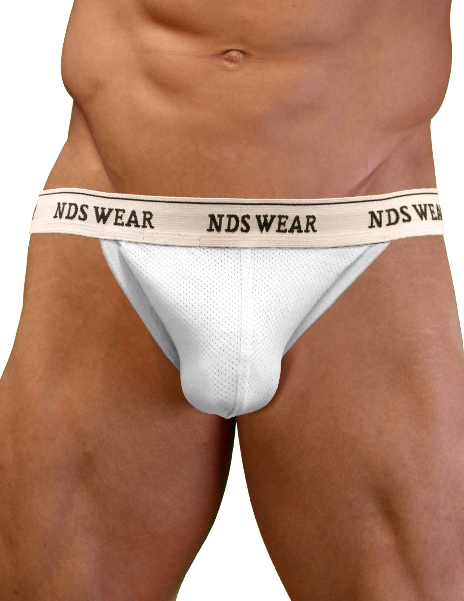 NDS Wear Cotton Mesh Jockstrap-NDS Wear-White-Small-Davson Sales