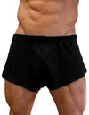 NDS Wear Mens Cotton Mesh Side Split Short-Mens shorts-NDS Wear-Black-Small-Davson Sales