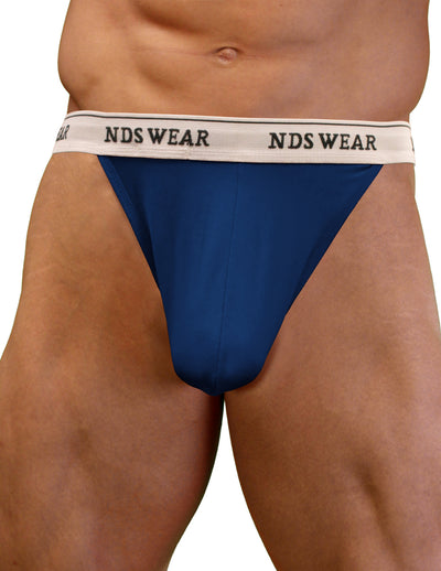 NDS Wear Mens Stretch Cotton Brazilian Thong-NDS Wear-Royal-Blue-Small-Davson Sales