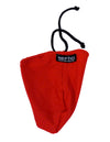 Men's Tanning Pouch Sun Protection-Neptio-Red-One-Size-Davson Sales