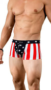 Men's USA Flag Pouch Brief Trunk America-Neptio-American-Flag-Small-Davson Sales