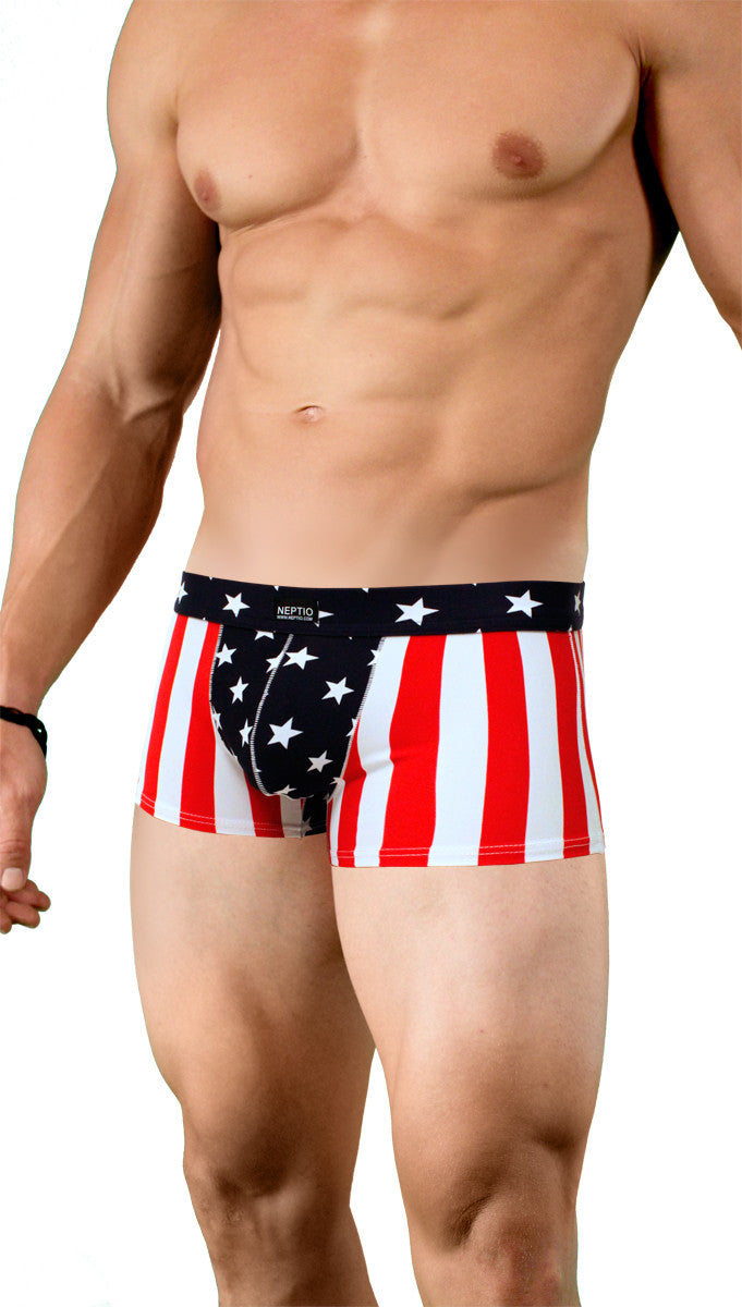 Men's American Flag Retro Running Short USA Flag - Davson Sales