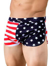 American Flag Sidesplit Shorts-Neptio-American-Flag-Small-Davson Sales