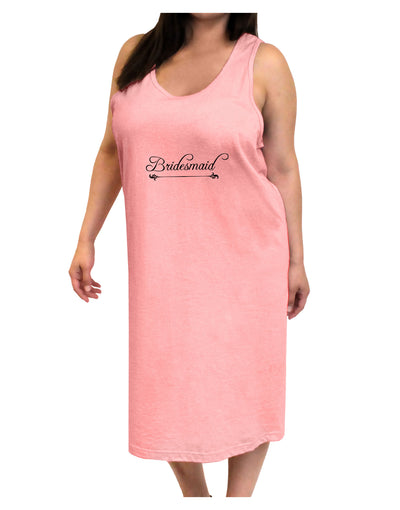 TooLoud Bridesmaid Adult Tank Top Dress Night Shirt-Night Shirt-TooLoud-Pink-One-Size-Adult-Davson Sales