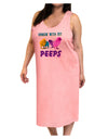 Hangin With My Peeps Adult Tank Top Dress Night Shirt-Night Shirt-TooLoud-Pink-One-Size-Adult-Davson Sales