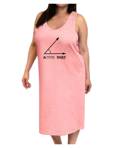 Acute Baby Adult Tank Top Dress Night Shirt-Night Shirt-TooLoud-Pink-One-Size-Adult-Davson Sales