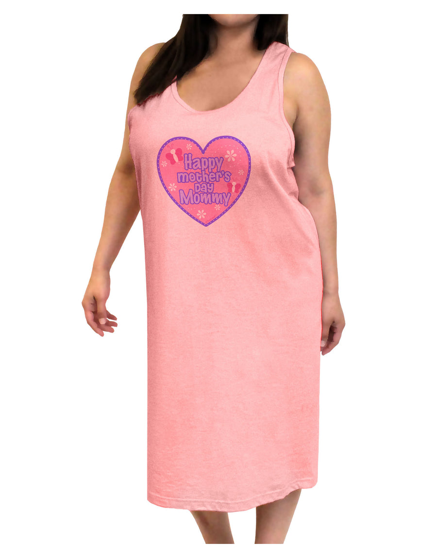 Happy Mother's Day Mommy - Pink Adult Tank Top Dress Night Shirt by TooLoud-Night Shirt-TooLoud-White-One-Size-Davson Sales