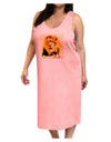 Lion Watercolor 4 Adult Tank Top Dress Night Shirt-Night Shirt-TooLoud-Pink-One-Size-Adult-Davson Sales