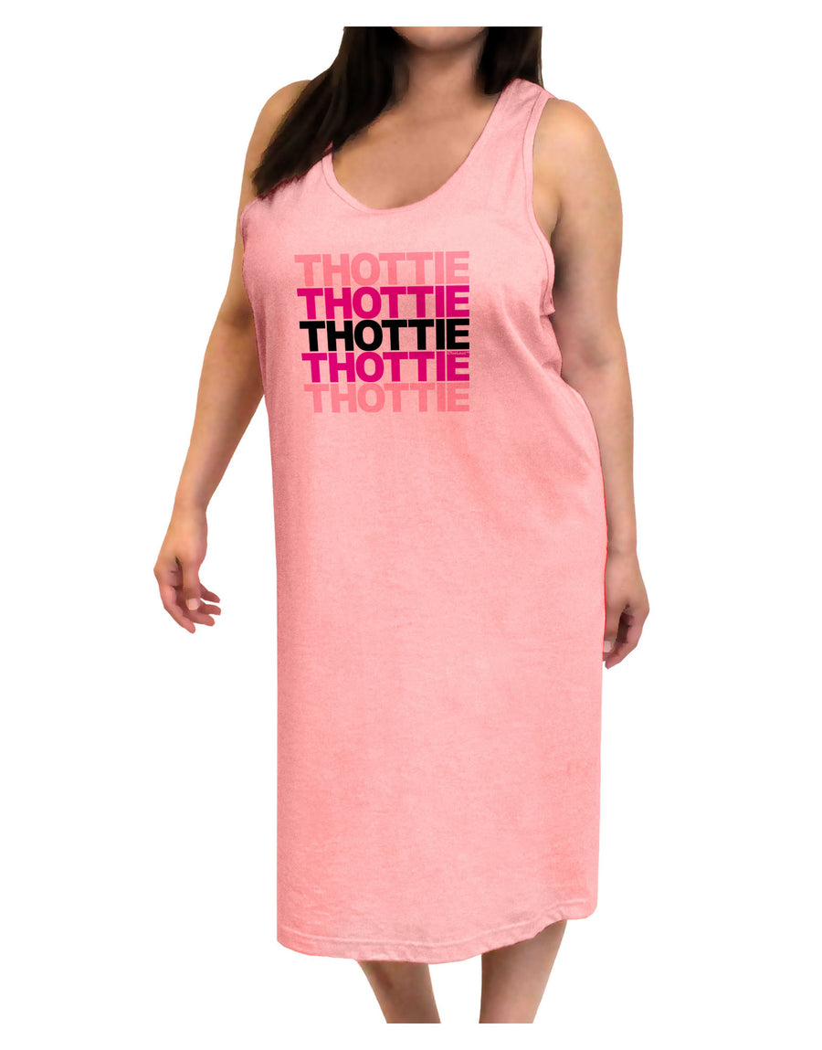 THOTTIE Adult Tank Top Dress Night Shirt-Night Shirt-TooLoud-White-One-Size-Adult-Davson Sales