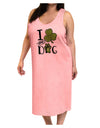 I Shamrock my Dog Adult Tank Top Dress Night Shirt-Night Shirt-TooLoud-Pink-One-Size-Adult-Davson Sales