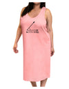 Acute Girl Adult Tank Top Dress Night Shirt-Night Shirt-TooLoud-Pink-One-Size-Adult-Davson Sales