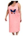 Grunge Colorado Butterfly Flag Adult Tank Top Dress Night Shirt-Night Shirt-TooLoud-Pink-One-Size-Adult-Davson Sales