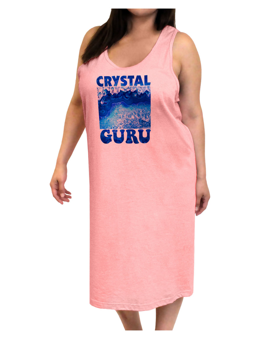 Crystal Guru Adult Tank Top Dress Night Shirt-Night Shirt-TooLoud-White-One-Size-Adult-Davson Sales