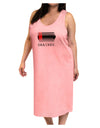 Battery Drained Adult Tank Top Dress Night Shirt-Night Shirt-TooLoud-Pink-One-Size-Adult-Davson Sales