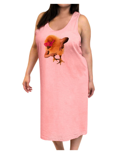 Bro Chick Adult Tank Top Dress Night Shirt-Night Shirt-TooLoud-Pink-One-Size-Adult-Davson Sales