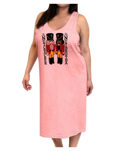 The Nutcracker and Nutbrotha Adult Tank Top Dress Night Shirt by-Night Shirt-TooLoud-Pink-One-Size-Adult-Davson Sales