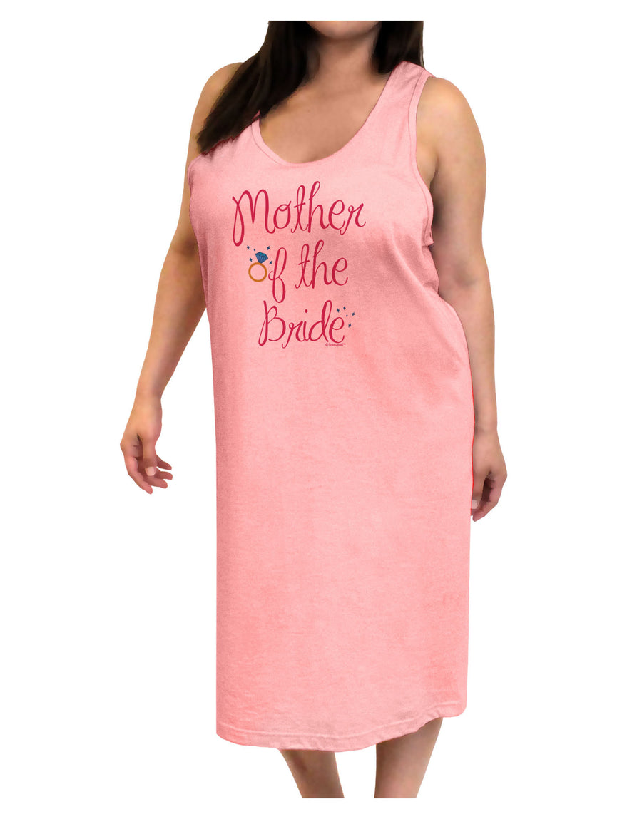 Mother of the Bride - Diamond - Color Adult Tank Top Dress Night Shirt-Night Shirt-TooLoud-White-One-Size-Adult-Davson Sales