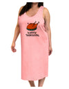 Happy Thanksgiving Adult Tank Top Dress Night Shirt-Night Shirt-TooLoud-Pink-One-Size-Adult-Davson Sales