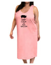 Keep Calm and Eat Bacon Adult Tank Top Dress Night Shirt-Night Shirt-TooLoud-Pink-One-Size-Adult-Davson Sales