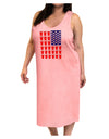 Beer Pong Flag Adult Tank Top Dress Night Shirt-Night Shirt-TooLoud-Pink-One-Size-Adult-Davson Sales