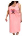 Adopt Don't Shop Cute Kitty Adult Tank Top Dress Night Shirt-Night Shirt-TooLoud-Pink-One-Size-Adult-Davson Sales