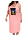 Tropical Skyline Adult Tank Top Dress Night Shirt-Night Shirt-TooLoud-Pink-One-Size-Adult-Davson Sales