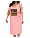 Go Outside - Beautiful Cliffs Adult Tank Top Dress Night Shirt by-Night Shirt-TooLoud-Pink-One-Size-Adult-Davson Sales