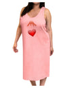 Heart on Puppet Strings Adult Tank Top Dress Night Shirt-Night Shirt-TooLoud-Pink-One-Size-Adult-Davson Sales