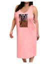 Colorado Landscape Bridge Adult Tank Top Dress Night Shirt-Night Shirt-TooLoud-Pink-One-Size-Adult-Davson Sales