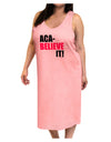 Aca Believe It Adult Tank Top Dress Night Shirt-Night Shirt-TooLoud-Pink-One-Size-Adult-Davson Sales