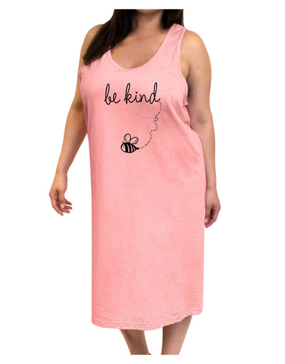 TooLoud Be Kind Adult Tank Top Dress Night Shirt-Night Shirt-TooLoud-Pink-One-Size-Adult-Davson Sales