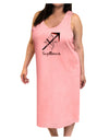 Sagittarius Symbol Adult Tank Top Dress Night Shirt-Night Shirt-TooLoud-Pink-One-Size-Adult-Davson Sales